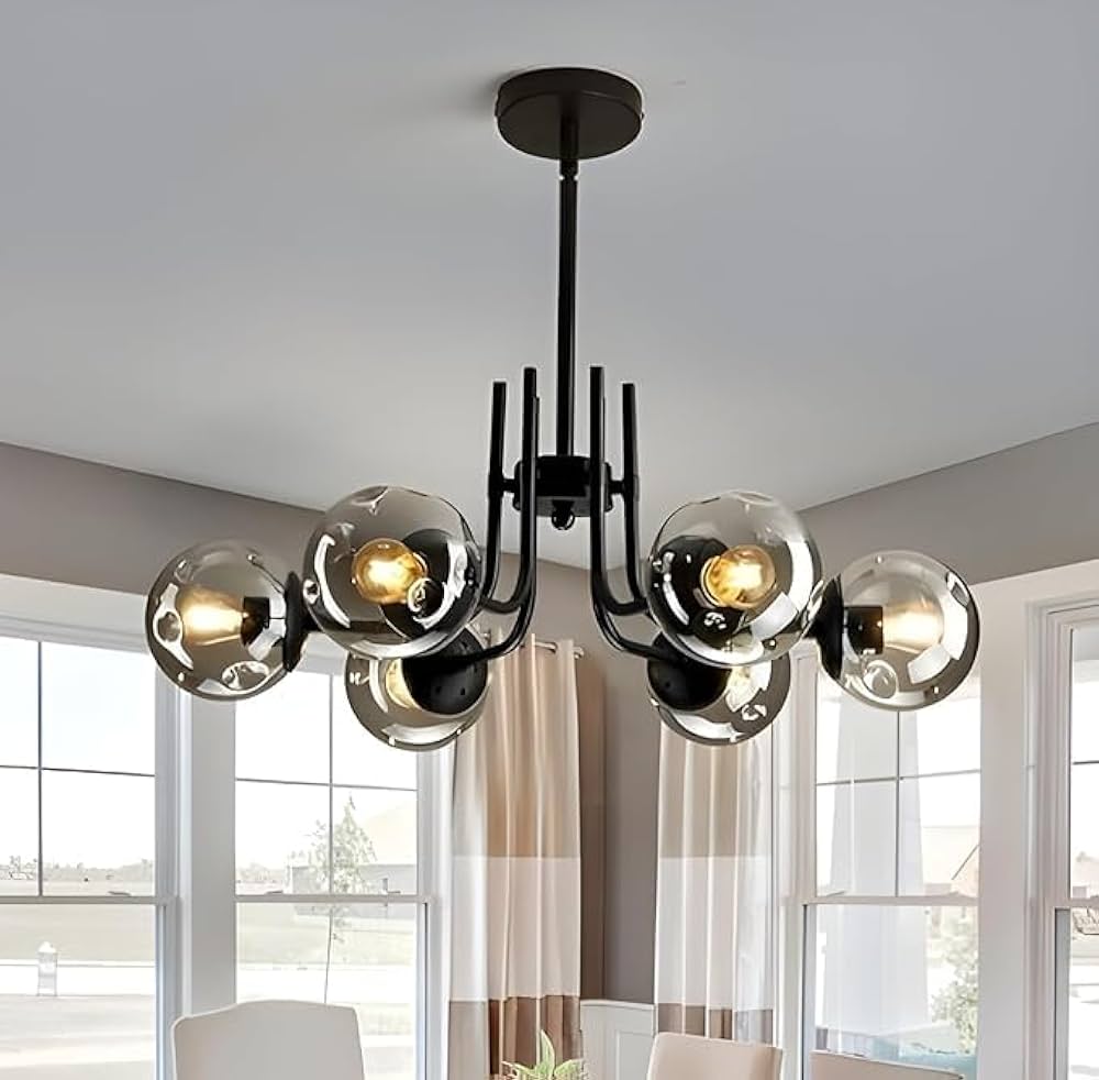 Sputnik 6 Arc Black Smoke Glass
