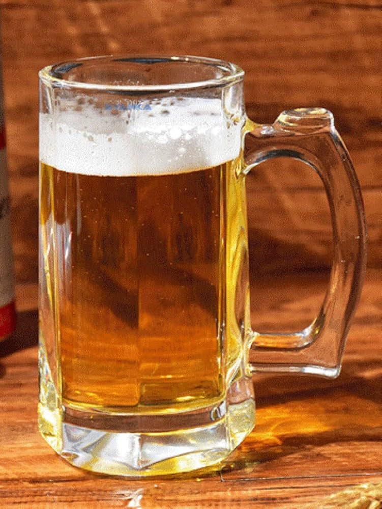  Italian Premium Glass Beer Mug - Image 2