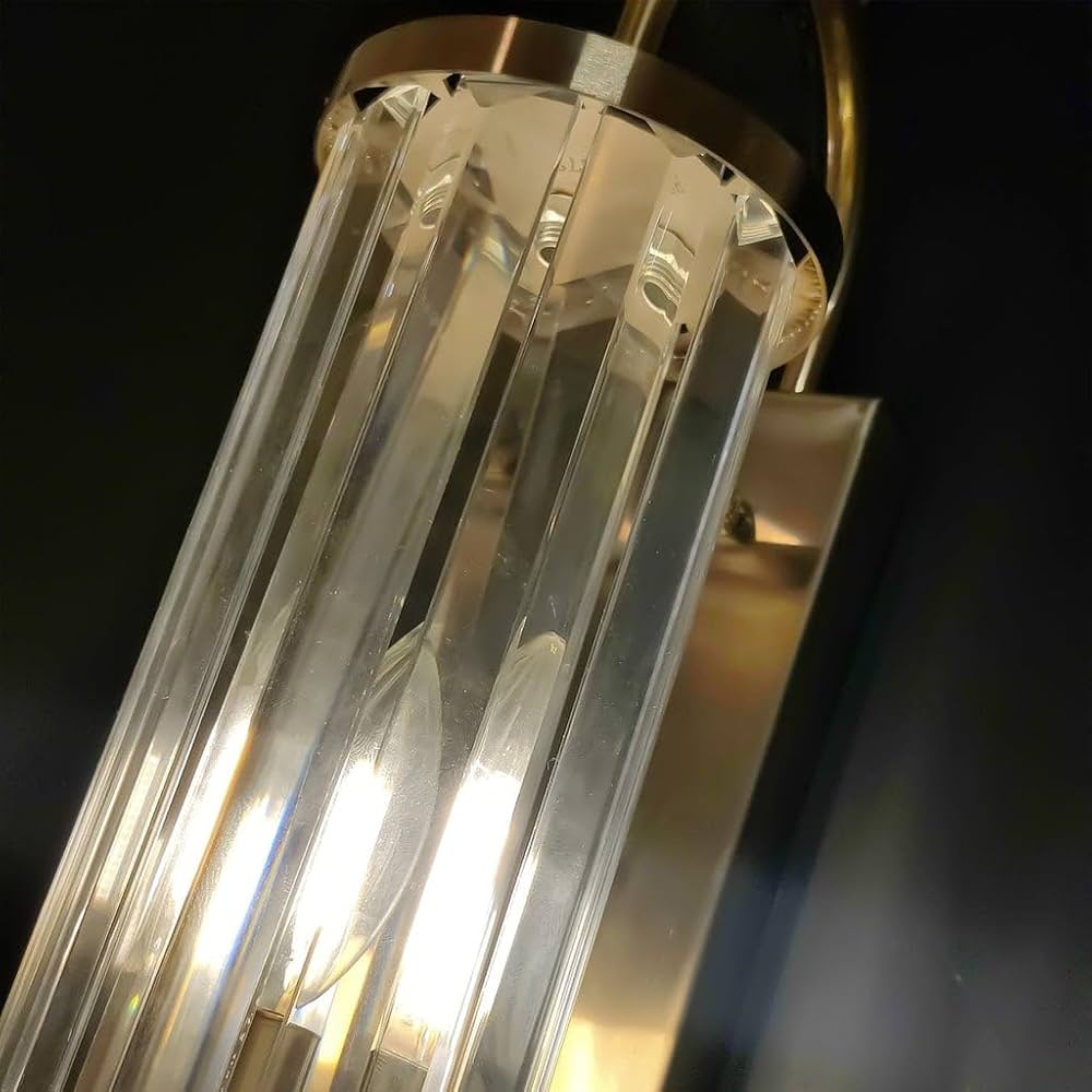 Vintage Clear Glass Wall - Image 5
