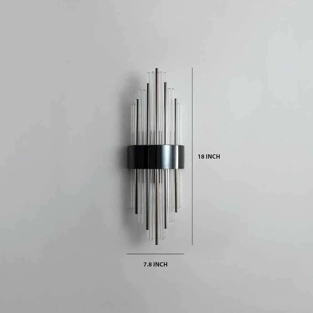 Glass Retro Wall Light - Image 1
