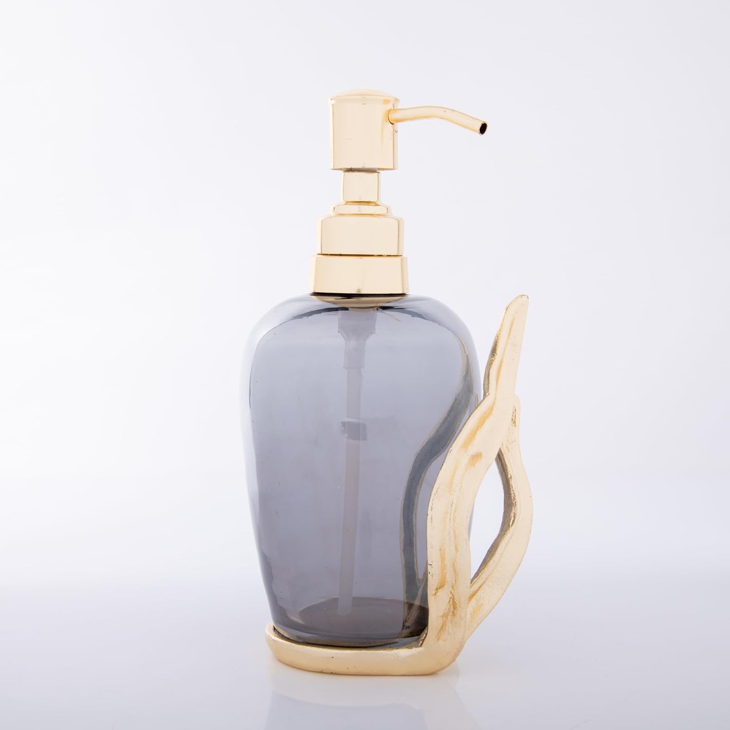 GIBOX Elegant Smoky Gray Bathroom Accessories Set - Image 4